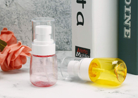 Kleine Flaschen-Reise-Lotions-Zufuhr-Flaschen der Kosmetik-PETG