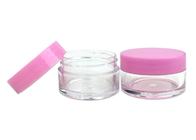 Transparenter kleiner kosmetischer Cremetiegel-chemischer beständiger Durchsickern-Beweis