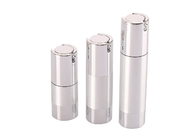 Aluminiumgrundlagen-Pumpflasche-kosmetische Verpackung nachfüllbar und wiederverwendbar