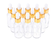 Transparenter leerer Flaschen-großer Mund-Engpass-Entwurf des ätherischen Öls