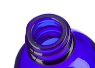Blaue Plastikkosmetik füllt kosmetische Verpackungs-Plastiklotions-Behälter ab