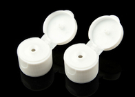 18mm schlagen 20mm kosmetische Plastikflaschenkapseln die oberste weiße gewellte besonders angefertigte Oberfläche leicht