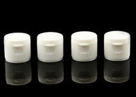 18mm schlagen 20mm kosmetische Plastikflaschenkapseln die oberste weiße gewellte besonders angefertigte Oberfläche leicht
