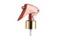 Goldene Mini Trigger Sprayer For Cosmetics-Verpackung der Farbe24/410