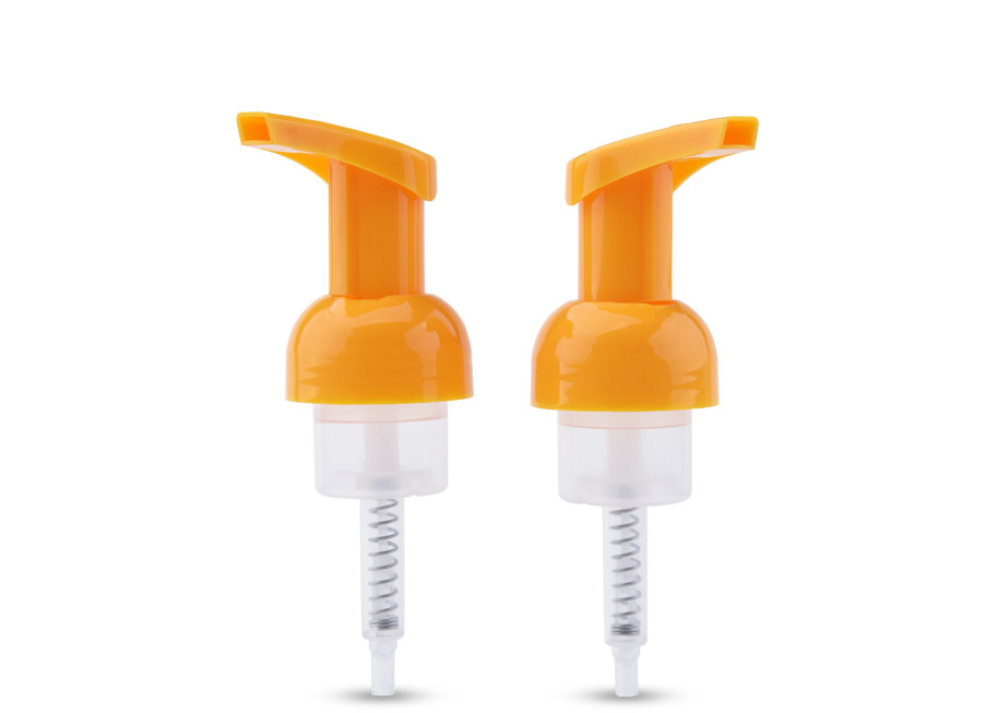 Orange Plastikseifenspender-Pumpen-nicht Fleck-niedriger Seifen-Verbrauch