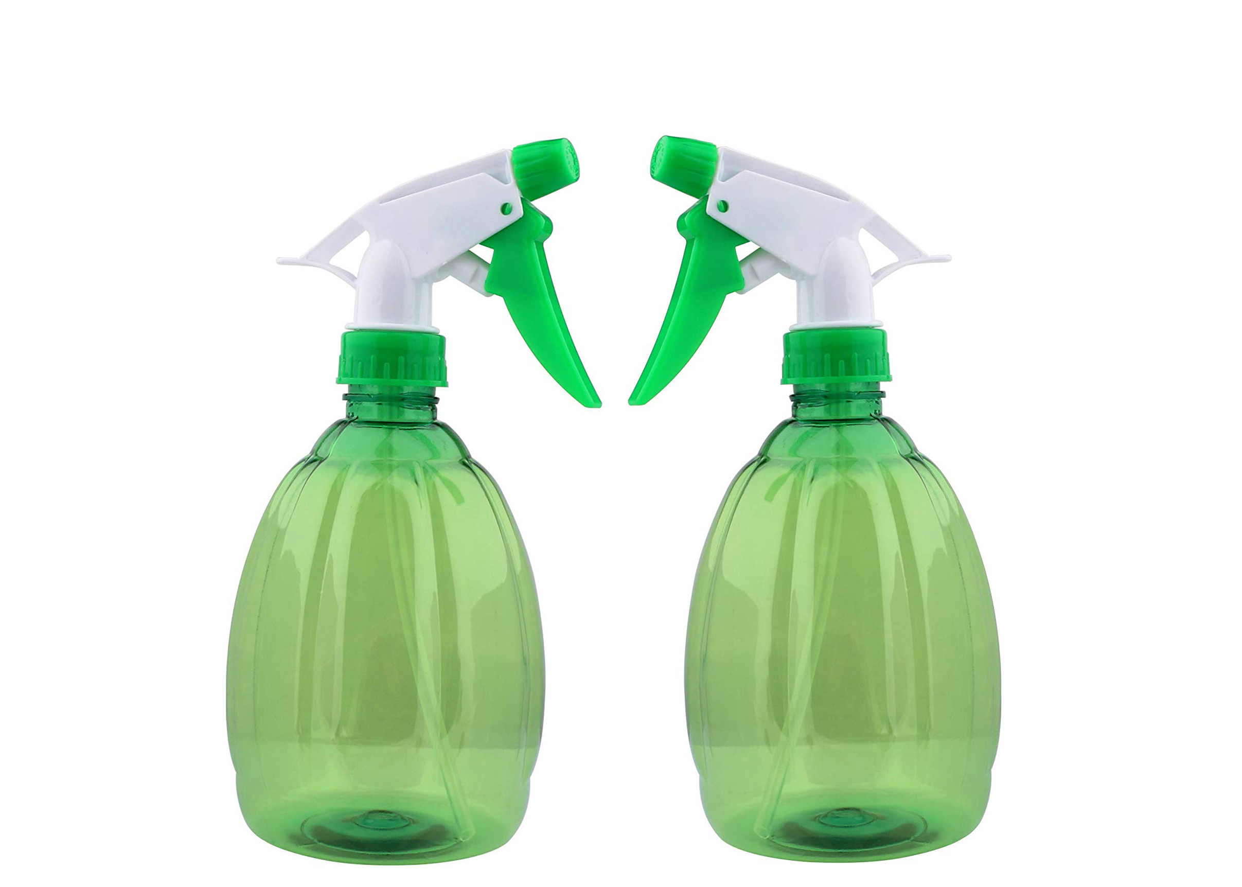 Grüne Plastiktriggersprühflasche-Haushalts-Gartenpflanze-Bewässerung