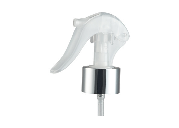 Aluminiumschließung transparenter Mini Trigger Sprayer 28/410 Größe