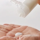 Transparente nachfüllbare Plastikkosmetik-Squeezable Vial Bottles Flip Cap For-Toner-Lotions-Duschgel-Shampoo