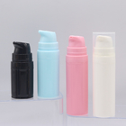 Kundengebundene zylinderförmiges HAUSTIER luftlose PlastikPumpflasche mit Schnelllotions-Pumpe