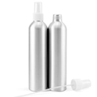 300ml 500ml Matte Black Aluminum Spray Bottle mit Triggerlotions-Pumpflasche