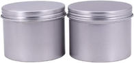 Verpackenkasten quadratischer Schnelldeckel-Tin Aluminum Jar Cosmetic Candles