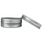 Kundengebundenes leeres Aluminiumglas mit Schrauben-Deckel 20g 30g 50g 60g 80g 100g 150g 200g