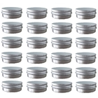 Verpackenkasten quadratischer Schnelldeckel-Tin Aluminum Jar Cosmetic Candles