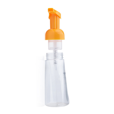 Kosmetische silberne Schaum-PlastikPumpflasche für 0,25/0,4/0,8/1,2/1,5 Ml/T Entladungs-Rate