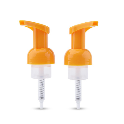 Kosmetische silberne Schaum-PlastikPumpflasche für 0,25/0,4/0,8/1,2/1,5 Ml/T Entladungs-Rate