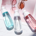 100 mm Höhe Transparente Kosmetik PETG Flasche Farbe Logo personalisiert