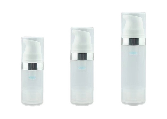 Leichtes Luxus 50 ml 80 ml auswechselbares drehbares kosmetisches luftloses Pumpenflasche für Creme und Hautpflege