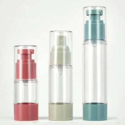 Customized 15ml 30ml 50ml 80ml 100ml 120ml Plastic Bottle Vacuum Cosmetic Serums Creams Bottle