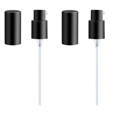 24 mm Außenspring Doppelschalencreme Prozessor Creme Pump Dispenser Sprayer Links und rechts Sperre