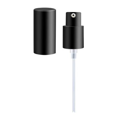 24 mm Außenspring Doppelschalencreme Prozessor Creme Pump Dispenser Sprayer Links und rechts Sperre