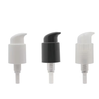 24 mm Außenspring Doppelschalencreme Prozessor Creme Pump Dispenser Sprayer Links und rechts Sperre