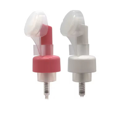 42/410 43/410 Kundenspezifische Kunststoff-Schaumpumpe mit Silikonbürste für die Gesichtsreinigung