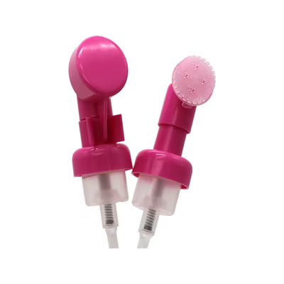 Körperpflegeprodukte 43mm rosa Herzform Silikon Bürste Schaumpumpe mit individueller Bestellmöglichkeit