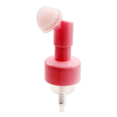 Körperpflegeprodukte 43mm rosa Herzform Silikon Bürste Schaumpumpe mit individueller Bestellmöglichkeit