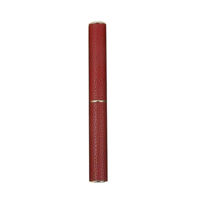 Schlanke Leder Lippenstiftröhre mit verschiedenen Farben und Ledergefühl, das High-End aussieht