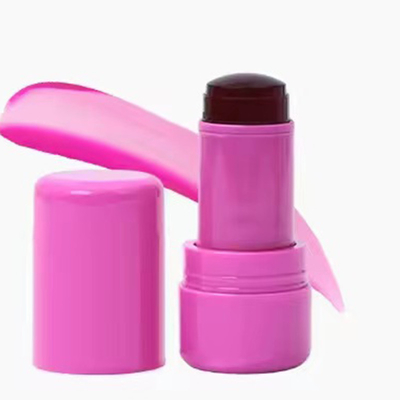 3 ml Matte Kleine Schlanke Lippen Runde Eingefrorene Leere Lippenstiftröhren Custom Balsam Behälter Verpackung