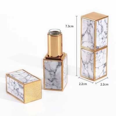 Luxus Lippenbalsam Kunststoffröhre Custom Lippenstiftröhre Kunststoffverpackung für 5ml Mini Lippstiftröhre