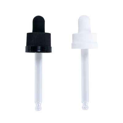 Professionelle benutzerdefinierte Farbe 18mm 20mm 24mm Pp Plastikglas-Tropfdropper für Hautpflege