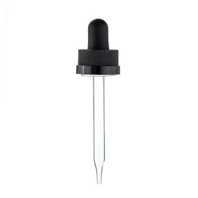 18mm 20mm 24mm Pp-Glastropfdropper mit Rippen für Hautpflege