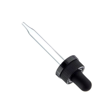 18mm 20mm 24mm Pp-Glastropfdropper mit Rippen für Hautpflege