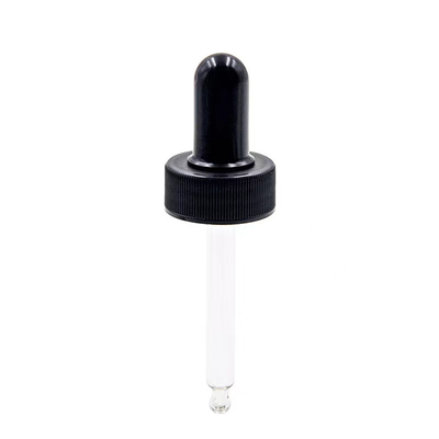 18mm 20mm 24mm Pp-Glastropfdropper mit Rippen für Hautpflege