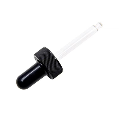 18mm 20mm 24mm Pp-Glastropfdropper mit Rippen für Hautpflege