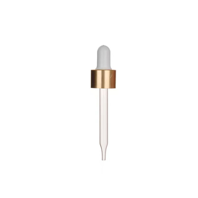 18mm 20mm 24mm Aluminium-Schließglastropffflasche für ätherische Ölflaschen