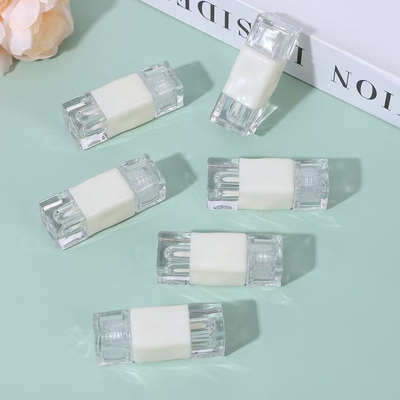 Custom 4g Leere runde Mund Lippenstiftröhre mit Gummi Siegel Schraubenverschluss Kunststoff Lippenbalsamröhre für Kosmetikbehälter Verpackung