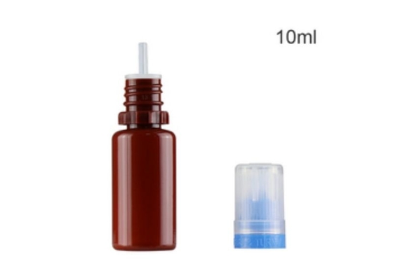 10 ml Flasche mit Tropffflasche für Rauchölflaschen mit Push-Pull-Sperre