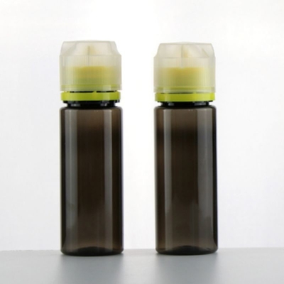 Bequeme 30 ml Plastik-Rauchöl-Tropffflasche mit langen dünnen Spitze und kindersicheren Kappe