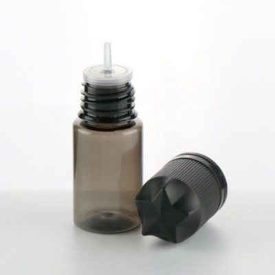 Bequeme 30 ml Plastik-Rauchöl-Tropffflasche mit langen dünnen Spitze und kindersicheren Kappe