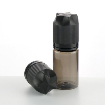 Bequeme 30 ml Plastik-Rauchöl-Tropffflasche mit langen dünnen Spitze und kindersicheren Kappe