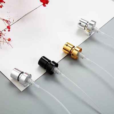 15 mm Luxus-Parfum Gold Metall Aluminium-Atomizer Anodisierte Feinschmelz-Sprühpumpe