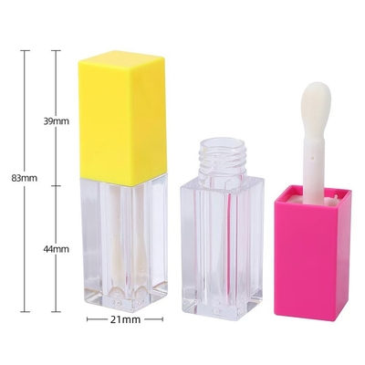 Schöne Zeichentrickbilder Lippenbalsam Neuer Stil Leerer Behälter Custom Logo Kosmetik Make-up Lippenstift Gehäuse Verpackung Röhren