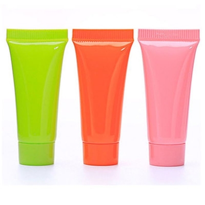 Weiße Kunststoff-Squeeze Tube mit Flip Cap zur Reinigung Maske Inhalt Creme Lotion Verpackung Kosmetikart
