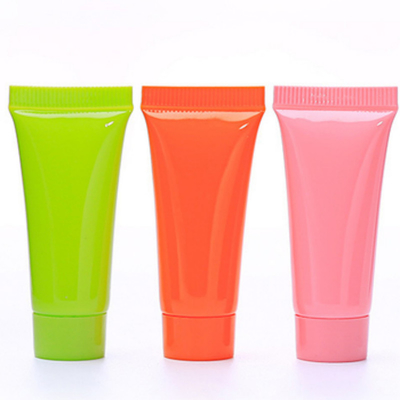 Weiße Kunststoff-Squeeze Tube mit Flip Cap zur Reinigung Maske Inhalt Creme Lotion Verpackung Kosmetikart