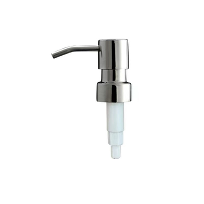 Edelstahl-Gold aus der Feder Lotion Pumpe Schwarzmetall Seife Dispenser Durchmesser 28 mm
