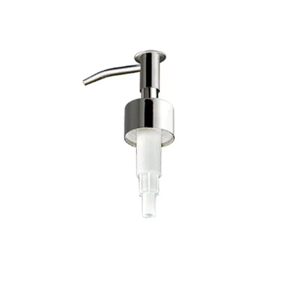 Edelstahl-Gold aus der Feder Lotion Pumpe Schwarzmetall Seife Dispenser Durchmesser 28 mm