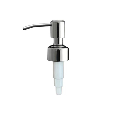 Edelstahl-Gold aus der Feder Lotion Pumpe Schwarzmetall Seife Dispenser Durchmesser 28 mm