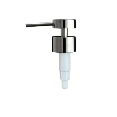 Edelstahl-Gold aus der Feder Lotion Pumpe Schwarzmetall Seife Dispenser Durchmesser 28 mm